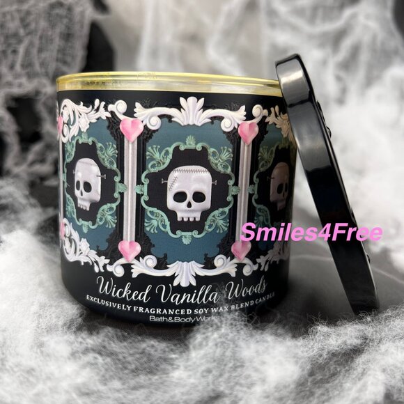 Bath & Body Works Halloween 2025 GHOUL FRIEND 3-Wick Candle 14.5 oz Gothic Gifts - Picture 4 of 9